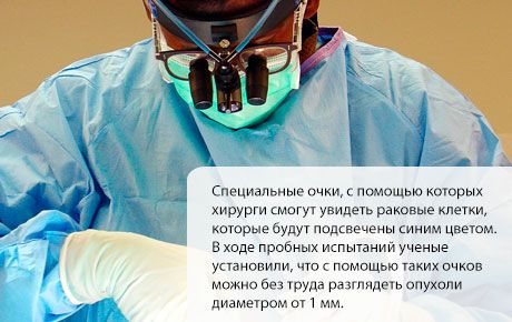 משקפיים מיוחדים יעזרו oncosurgeons להסיר את כל התאים הפתולוגיים מבלי להשפיע על בריאות